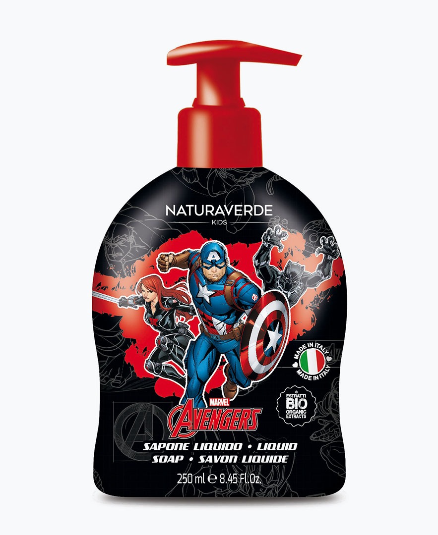 Naturaverde Kids Avengers Liquid Soap - Kids Liquid Soap